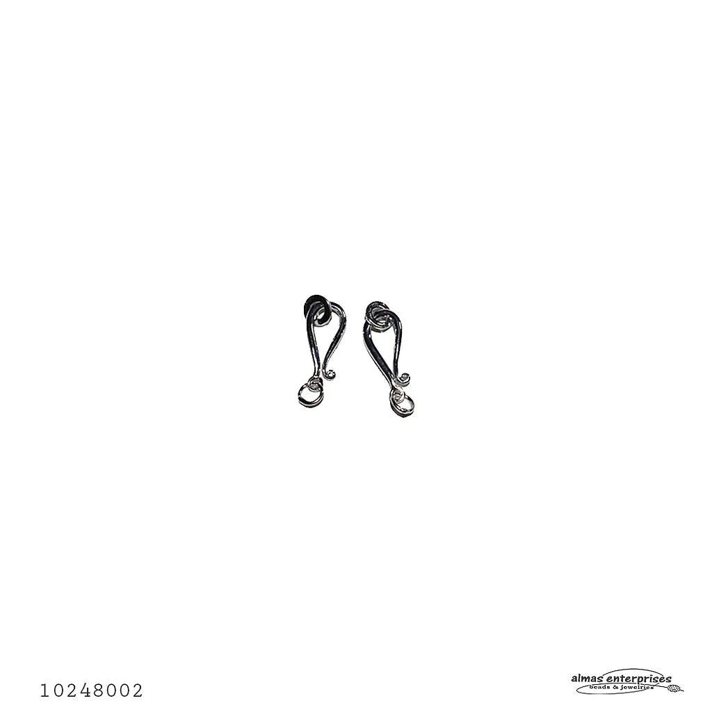 [10248002] K683 Hook & Eye Clasps/2 (Nickle)