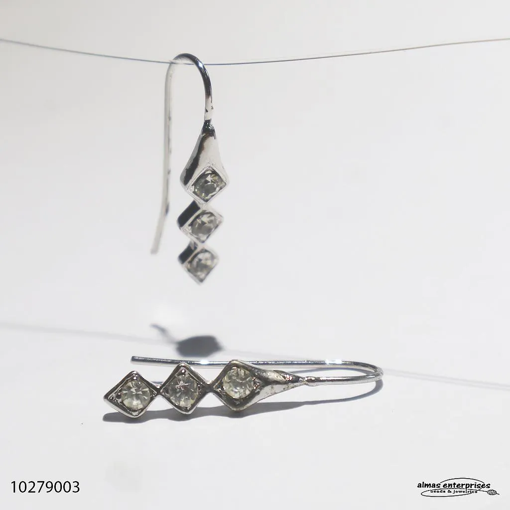 [10279003] K581 Eye Earring/2pair (Nickle)