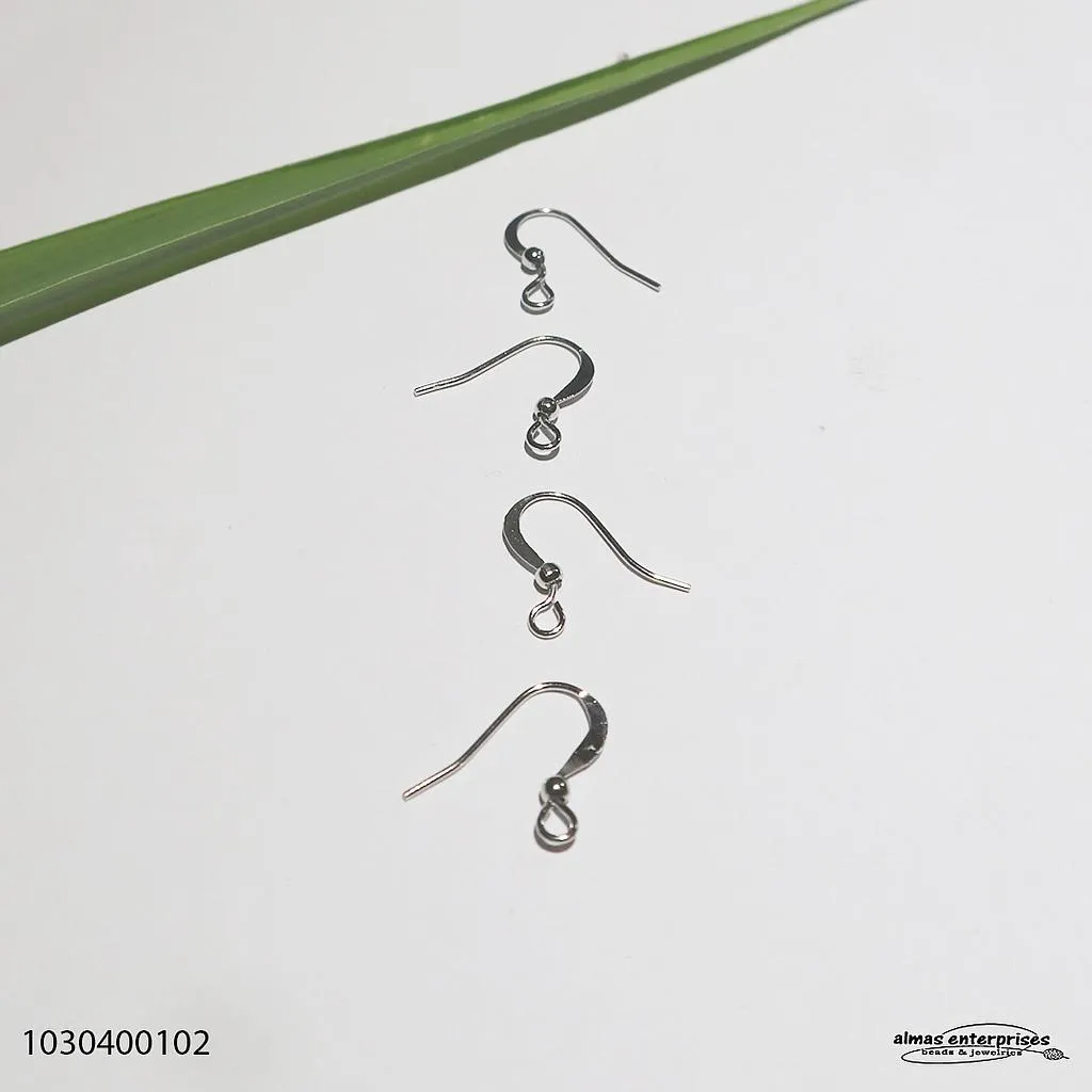 [1030400601] Crescent Earring Hook/12pair (Gold)