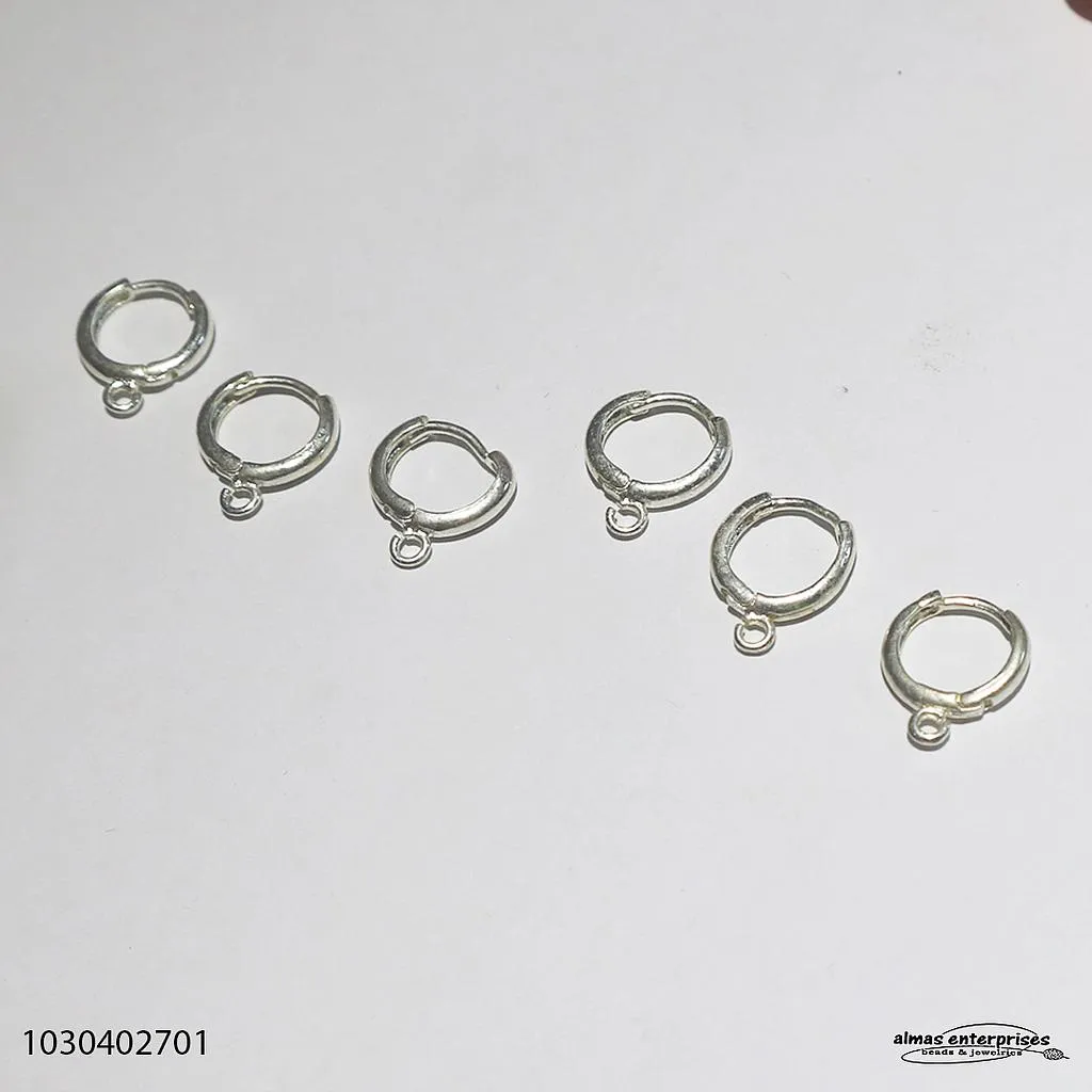 [1030402401] X Earring Hook/3pair (Nickle)