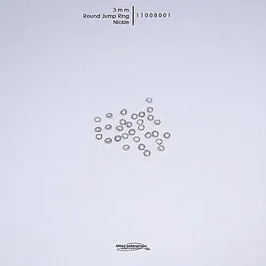 [11008002] NC Rd Jump Rings/gross (4mm)