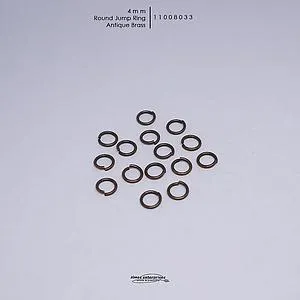 [11008033] AB Rd Jump Rings/gross (4mm)