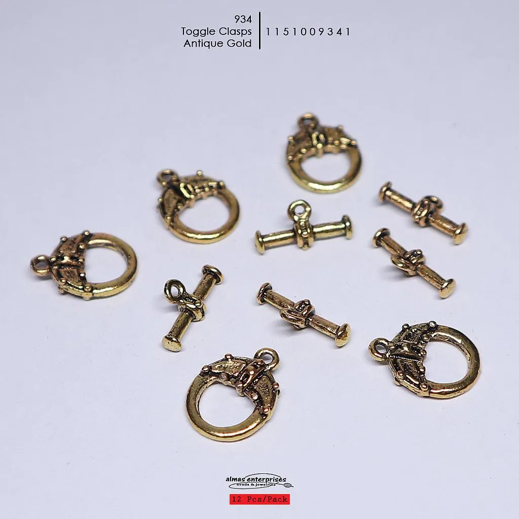 [1151009341] 934 Toggle Clasps/12pair