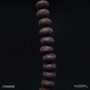 [17040933] 010 10x15 Brown Lava Beads