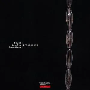 [1704200330] Long Oval 10x30 Smoky Qz