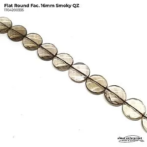 [1704200335] Flat Rd Fac 16mm Smoky Qz