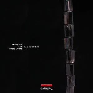 [1704200339] Hexagonal Cut Smoky Qz
