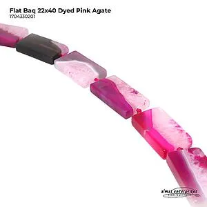 [1704330201] Flat Baq 22x40 D.Pink Agt