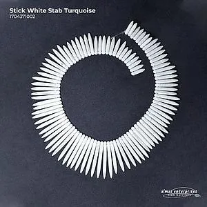 [1704371002] Stick White Stab Turquoise