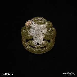[17043712] Carving Jade Pendant