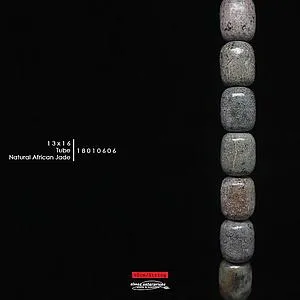 [18010606] Tube 13x16 Nat.African Jade