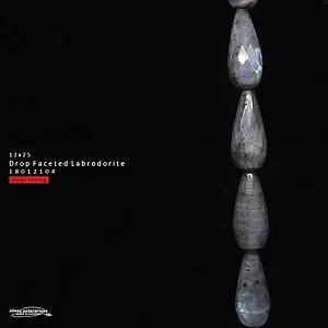 [18012104] Drop Fac 12x25 Labradorite