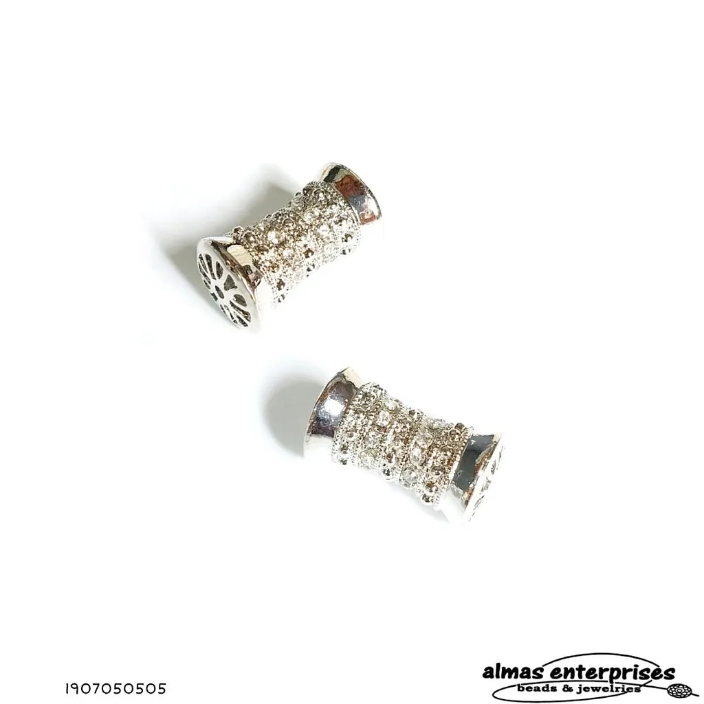 [1907050505] No.16 Big Beads With CZ NC