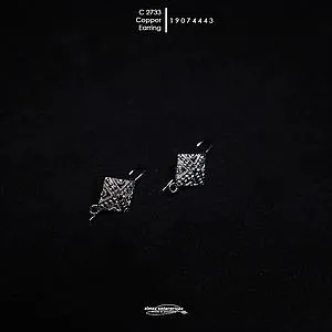 [19074443] C2733 Copper Earring/pair