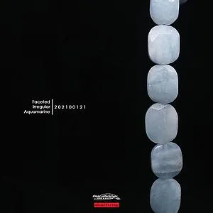 [202100121] Fac Irregular Aquamarine