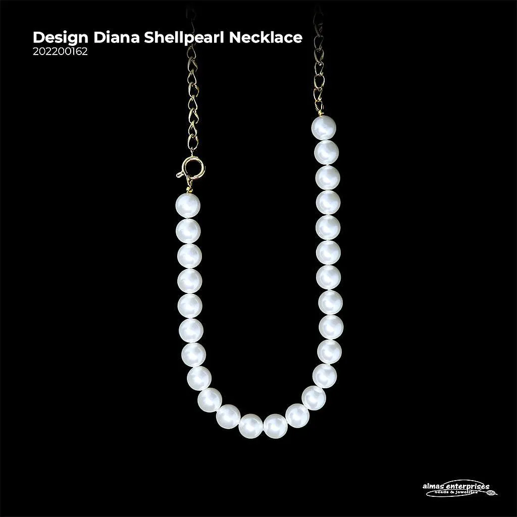 [202200162] Design Diana Shellpearl Necklace