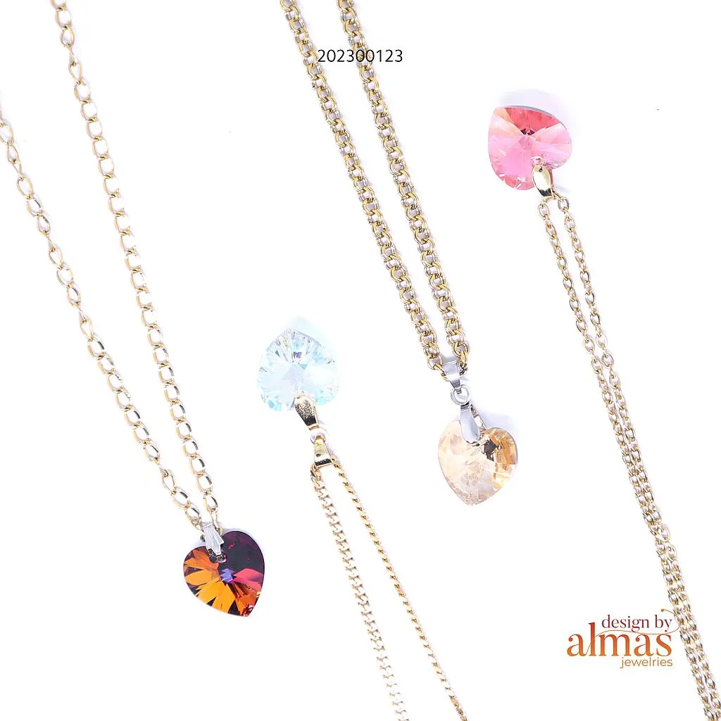 [202300123] Design Crystal Necklace 95
