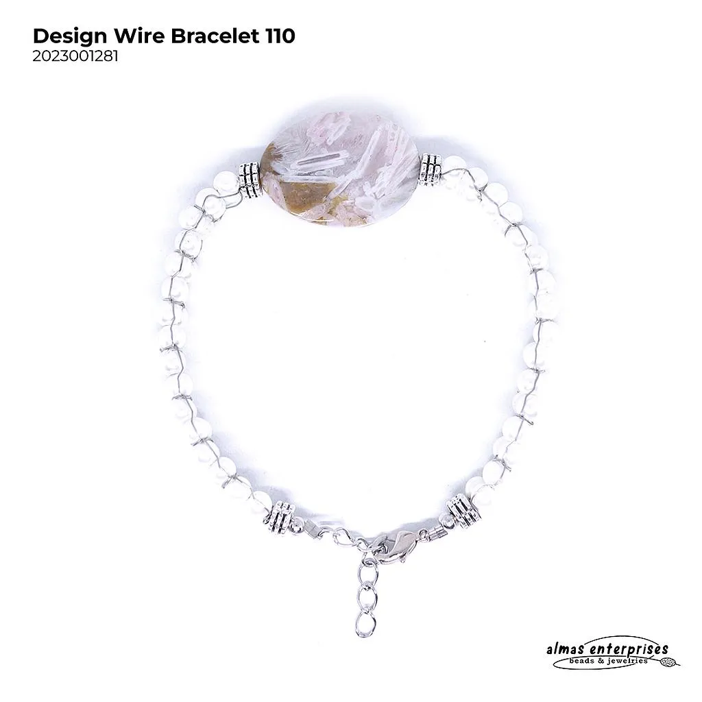 [2023001281] Design Wire Bracelet 110