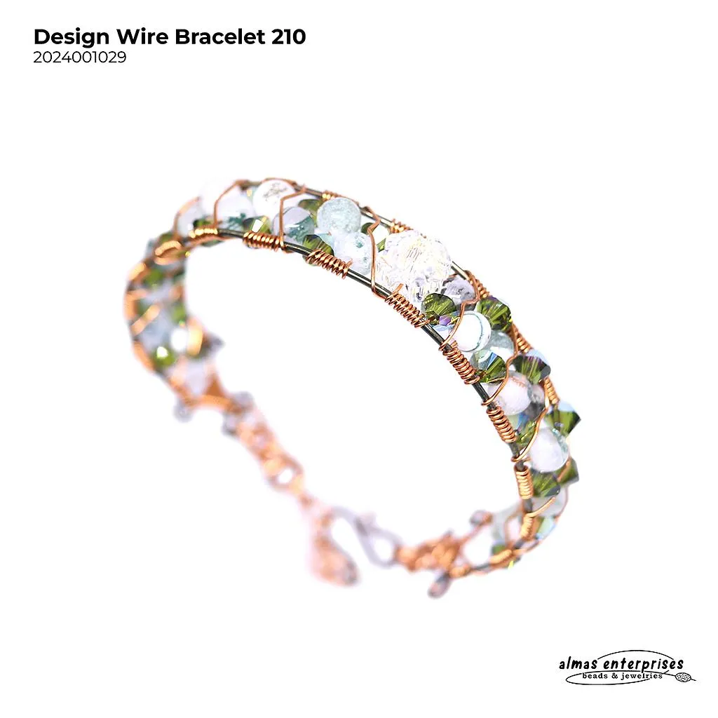[2024001029] Design Wire Bracelet 210