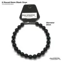 H. Round Black Onyx