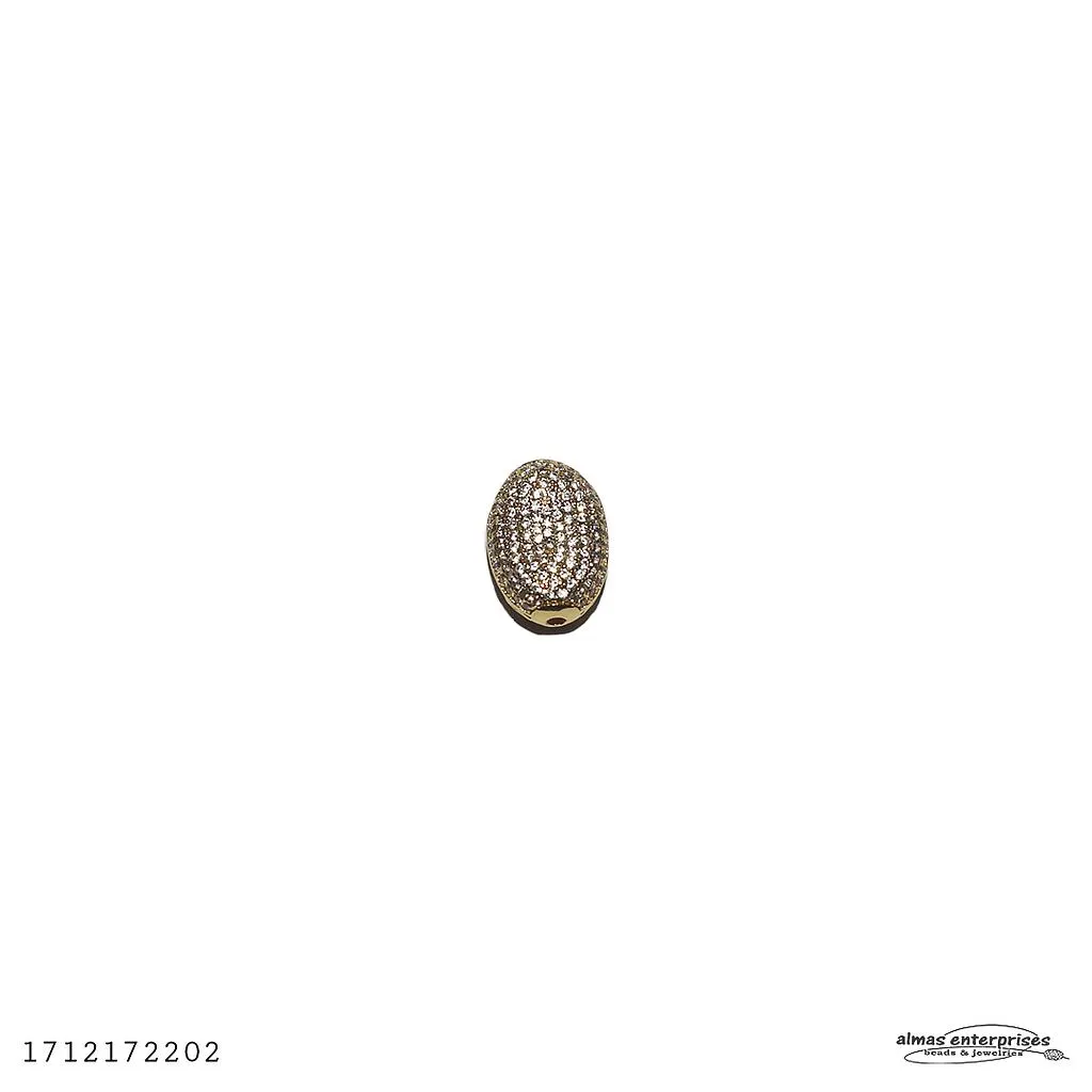 [1712172202] No.31 Rondels Spacer (Gold)