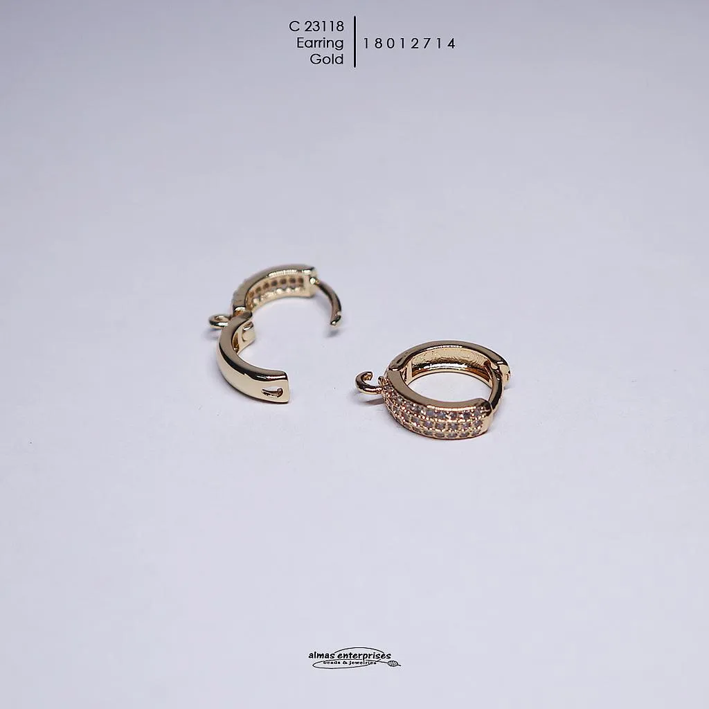 [18012714] C 2318 Earring/pair (Gold)