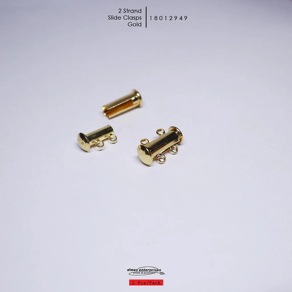 2 Strand Slide Clasps/2