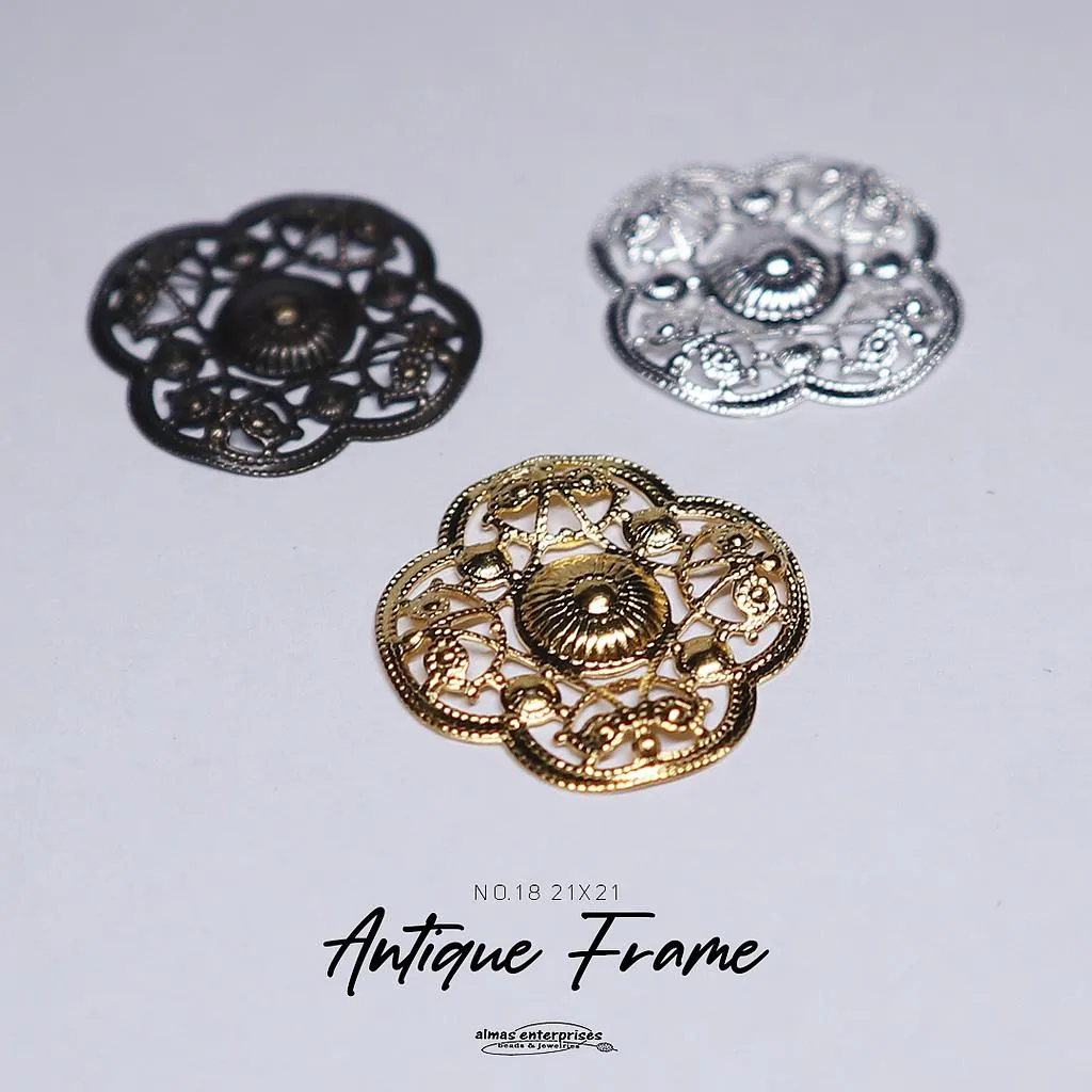 No.18 21x21 Antiq Frame/6