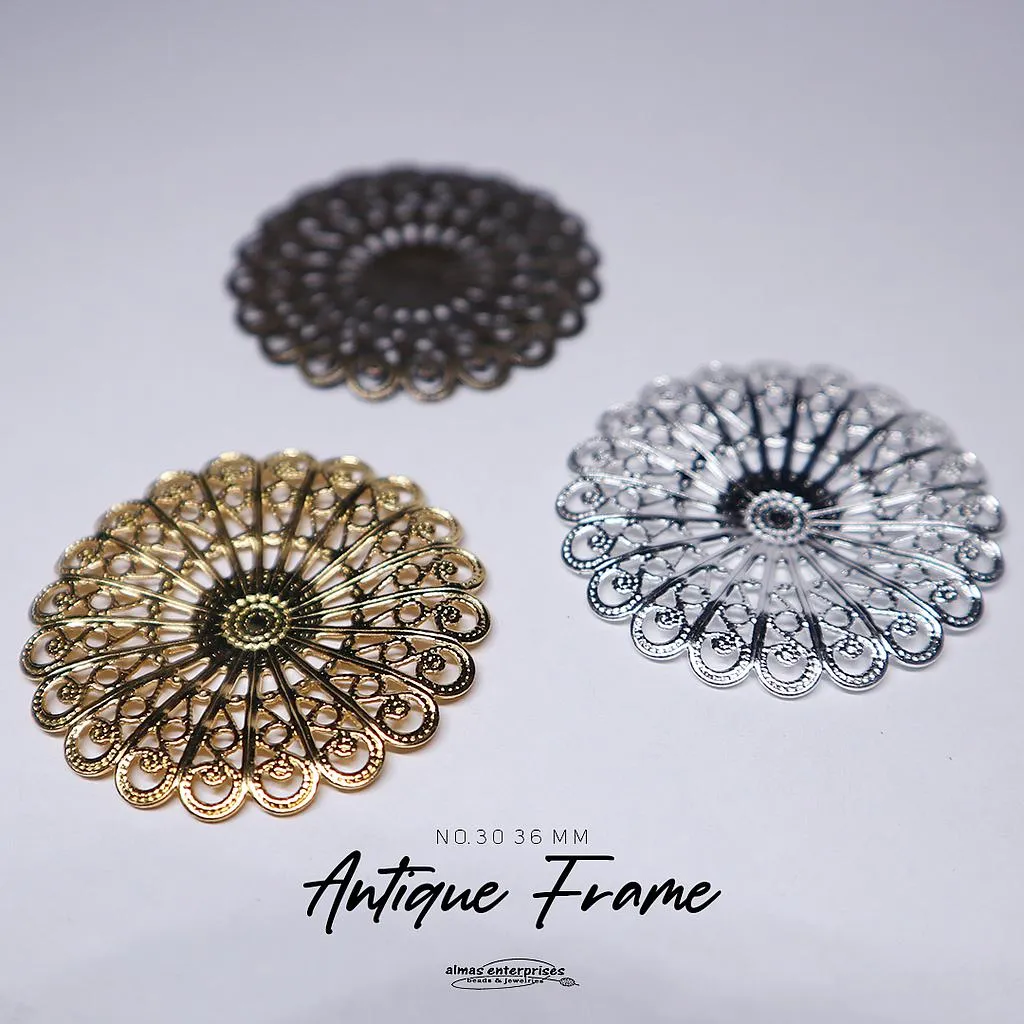 No.30 36mm Antiq Frame/3