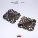 No.34 40x40 Antiq.Frame Brooch/2