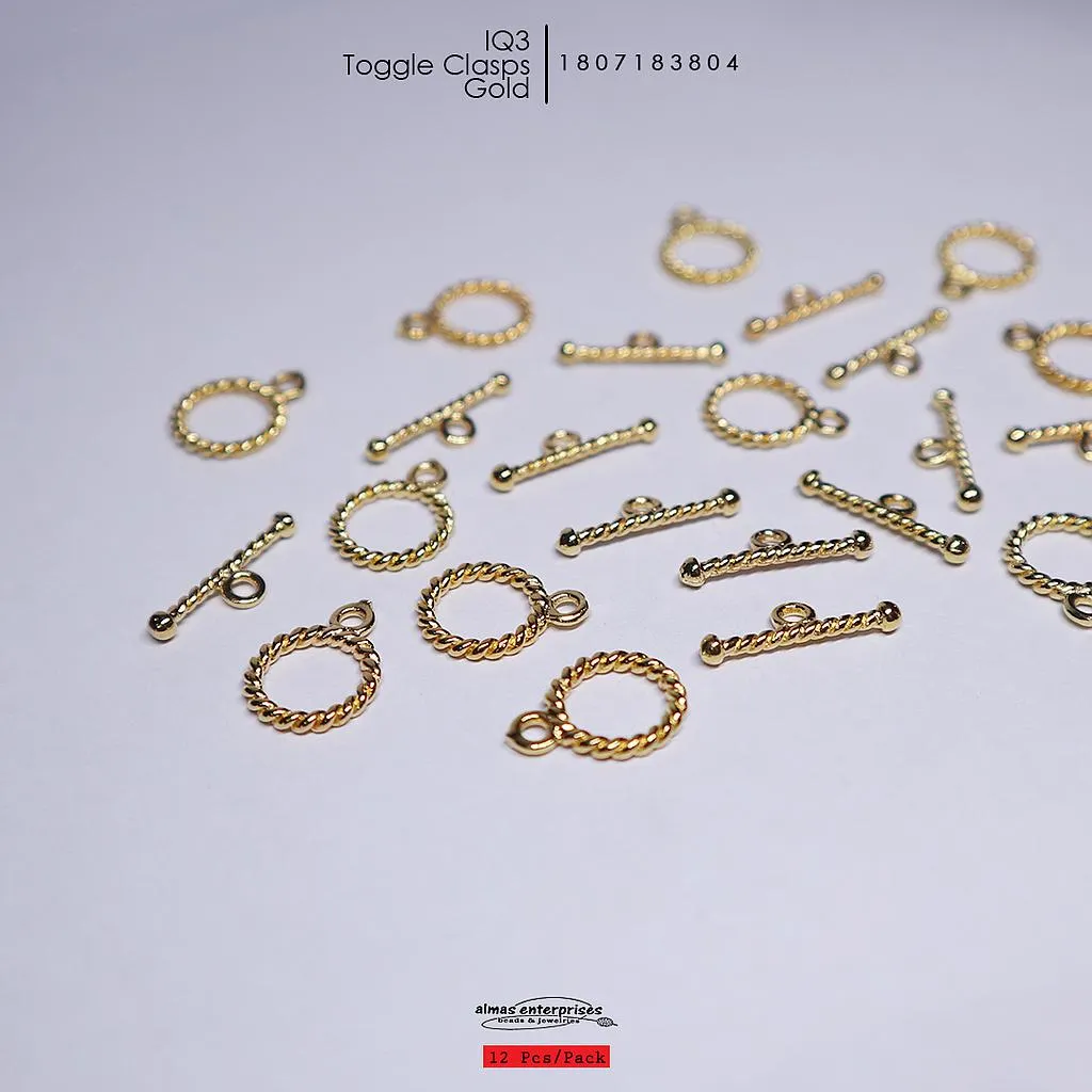 IQ3 Toggle Clasps/12