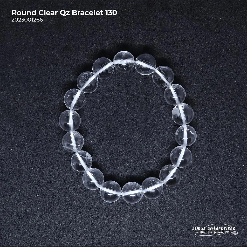 [2023001266] Round Clear Qz Bracelet (130)