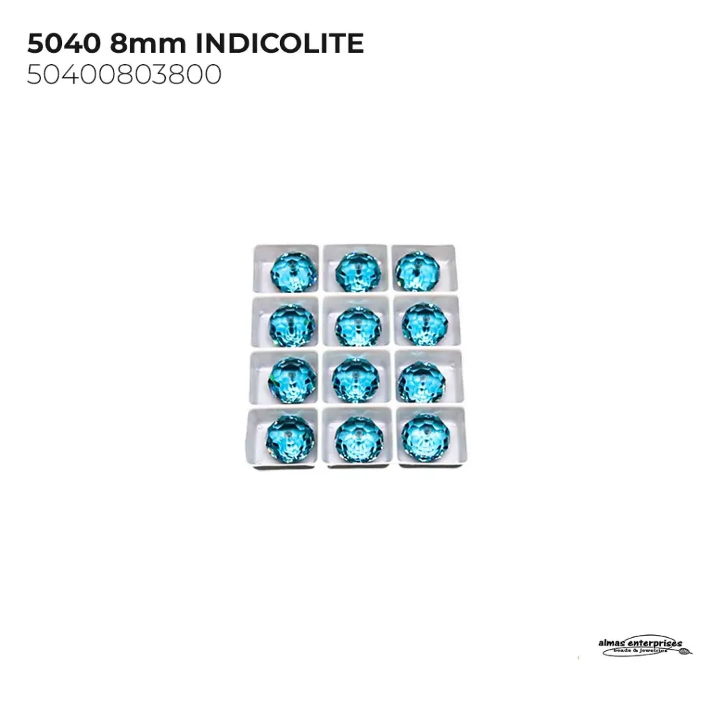 [50400803800] 5040 8mm INDICOLITE