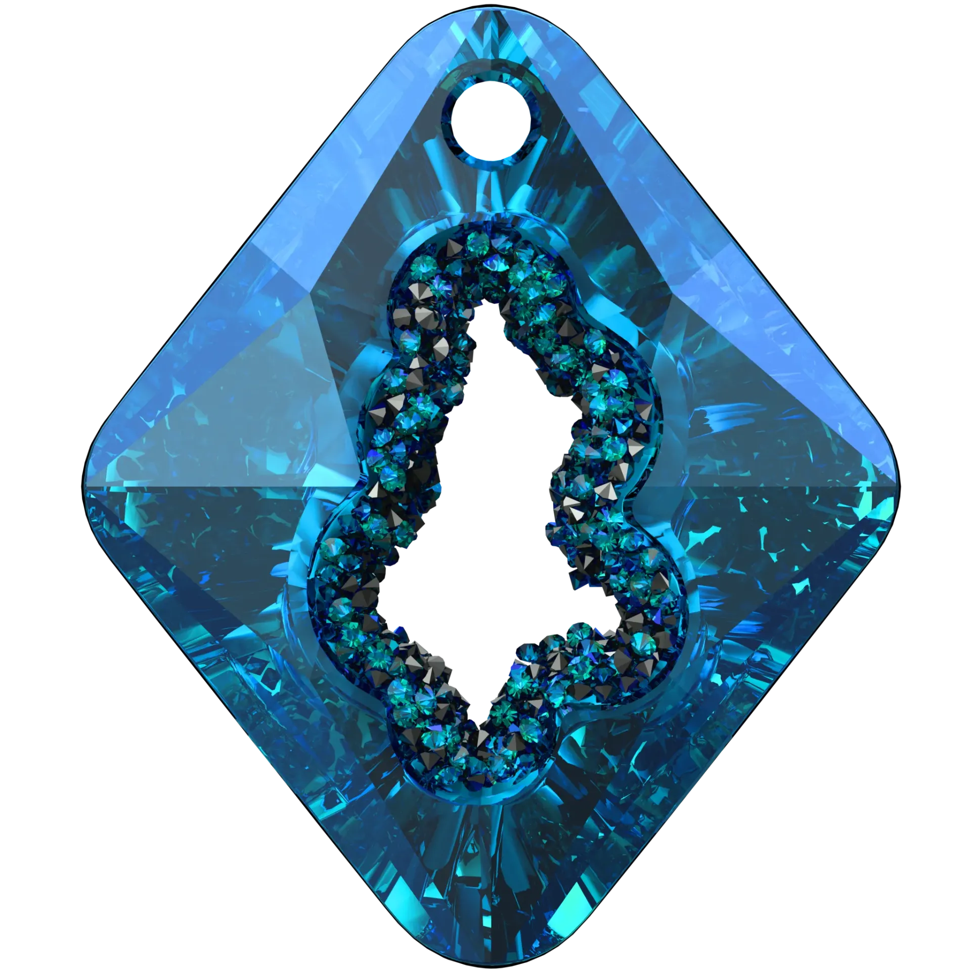 6926 36mm CRYSTAL BERMUDABLUE P