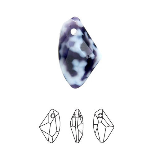 6656 19mm MOSAIC PURP OPAQ
