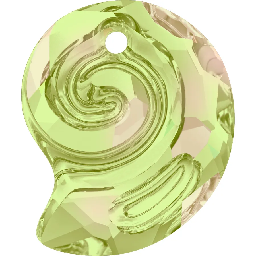 6731 28mm CRYSTAL LUMINOUS GREEN