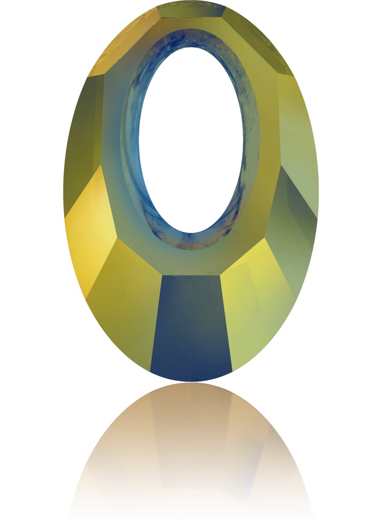 6040 20mm CRY.IRIDESCENT GREEN