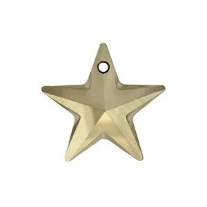 6714 28mm CRYSTAL MET.LT.GOLD