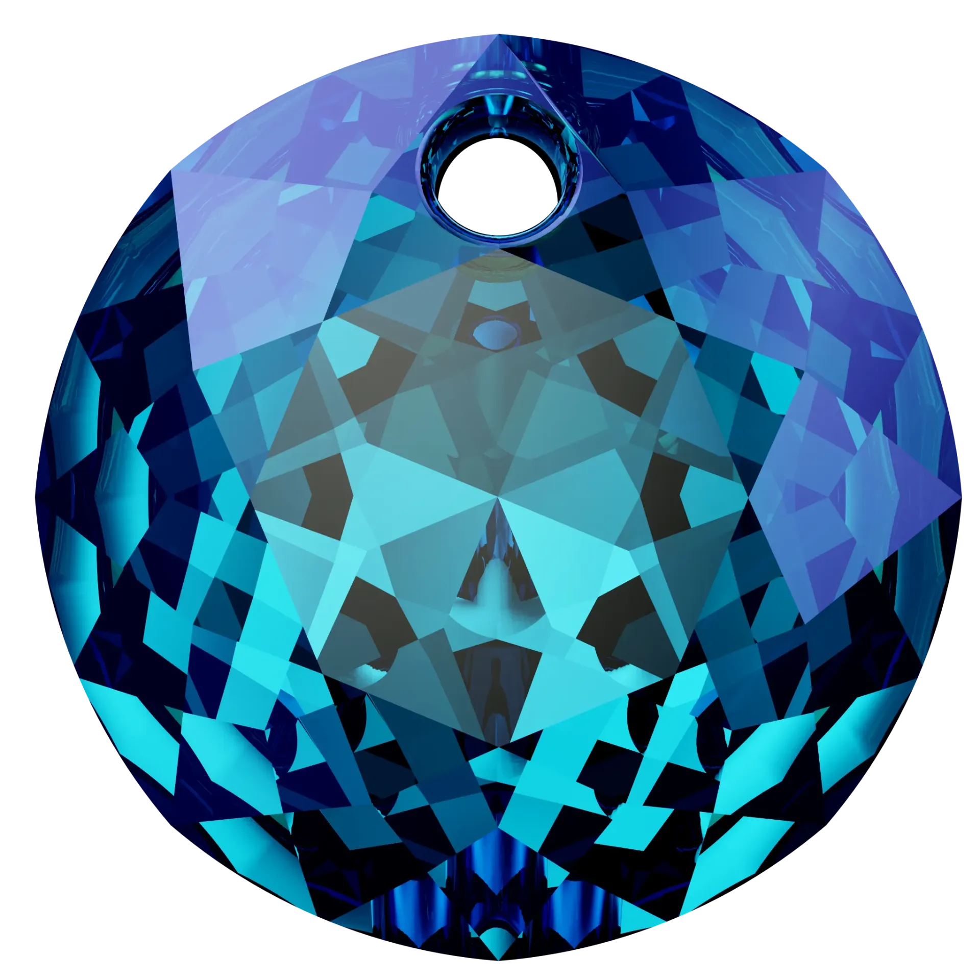 6430 10mm CRYSTAL BERMUDABLUE P