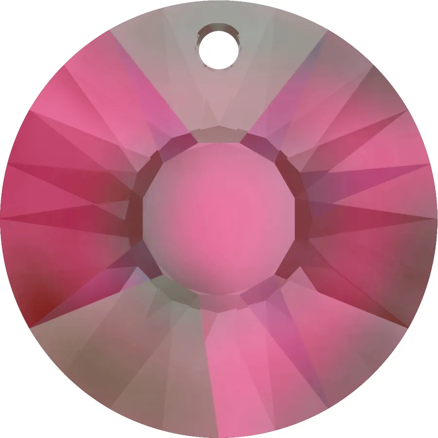 6724 19mm CRYSTAL VOLCANO P/3pcs