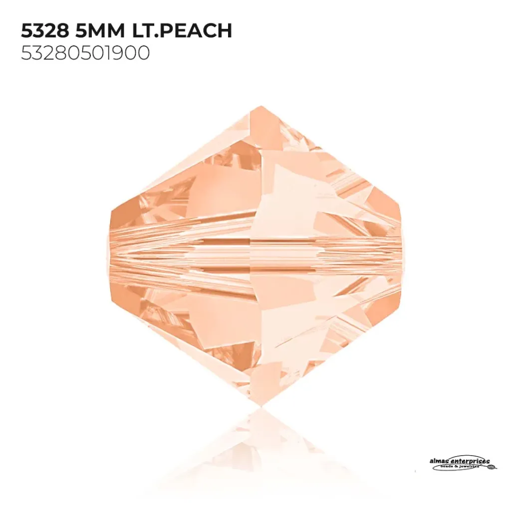 [53280501900] 5328 5MM LT.PEACH