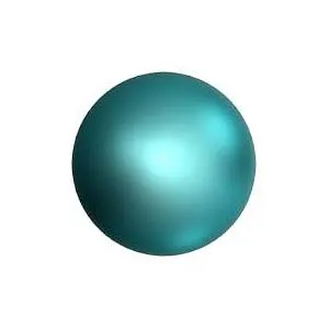 5810 4mm CRY.IRIDESCENT DARK TURQ PEARL