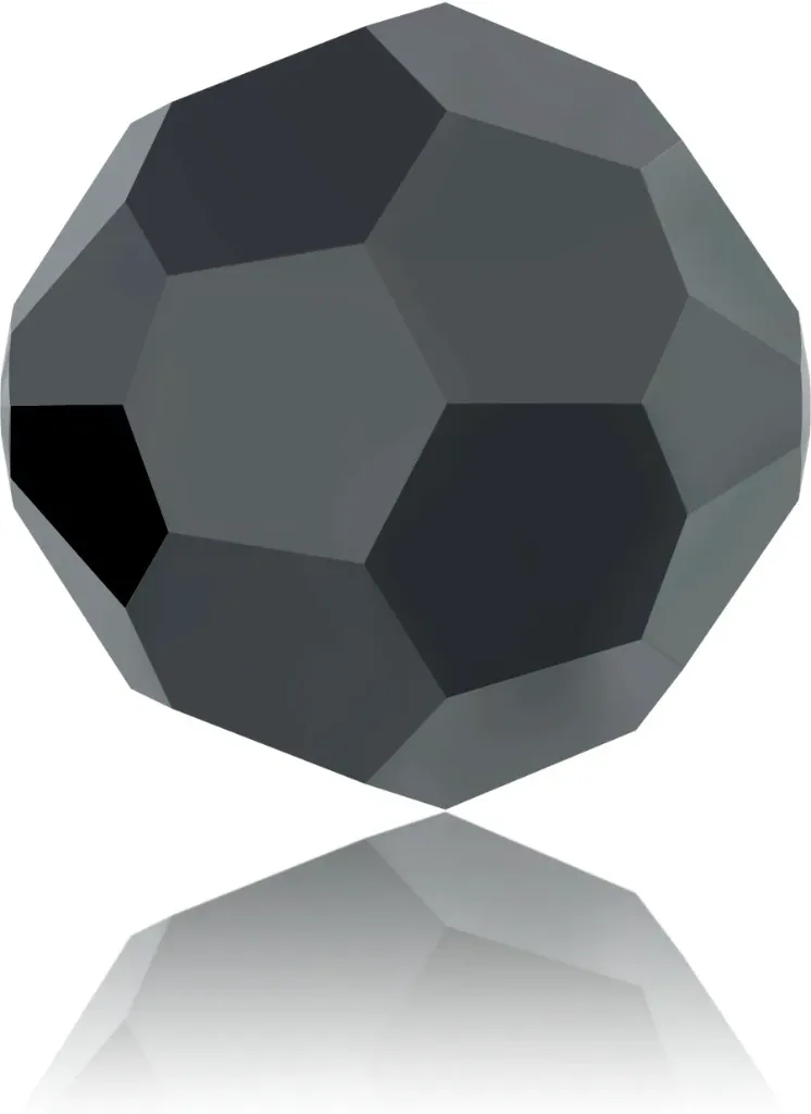 5000 6mm JET HEMATITE