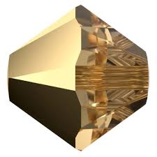 5328 3mm CRYSTAL AURUM 2er