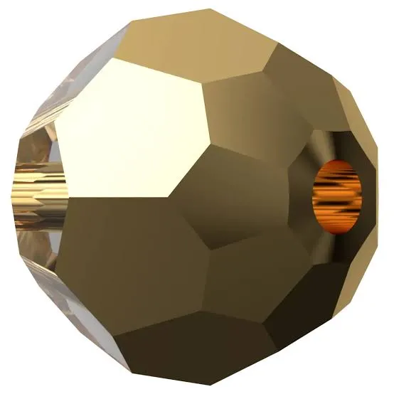 5000 4mm CRYSTAL.AURUM 2er