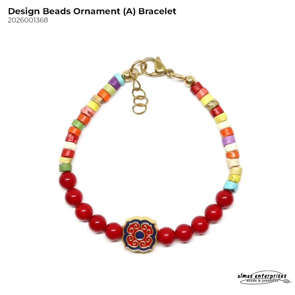 Design Beads Ornament Bracelet