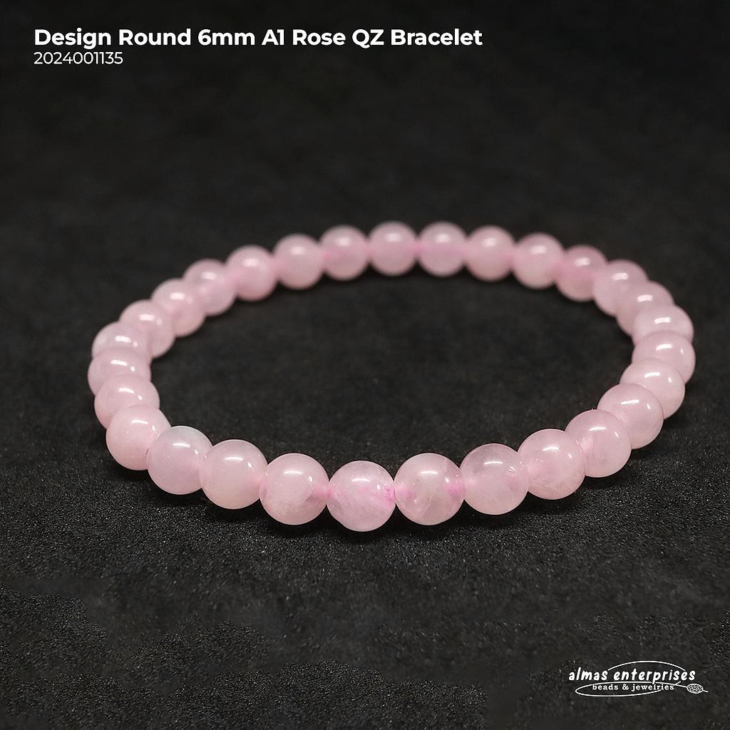 Design Round A1Rose QZ Bracelet