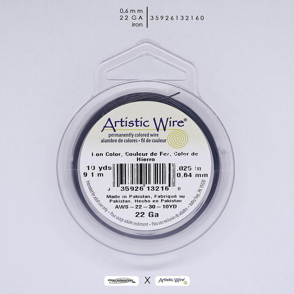Artistic Wire 22GA/0,6mm IRON