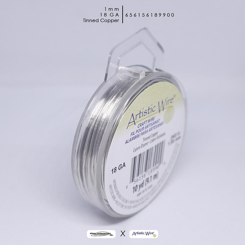 Artistic Wire Tinned Copper