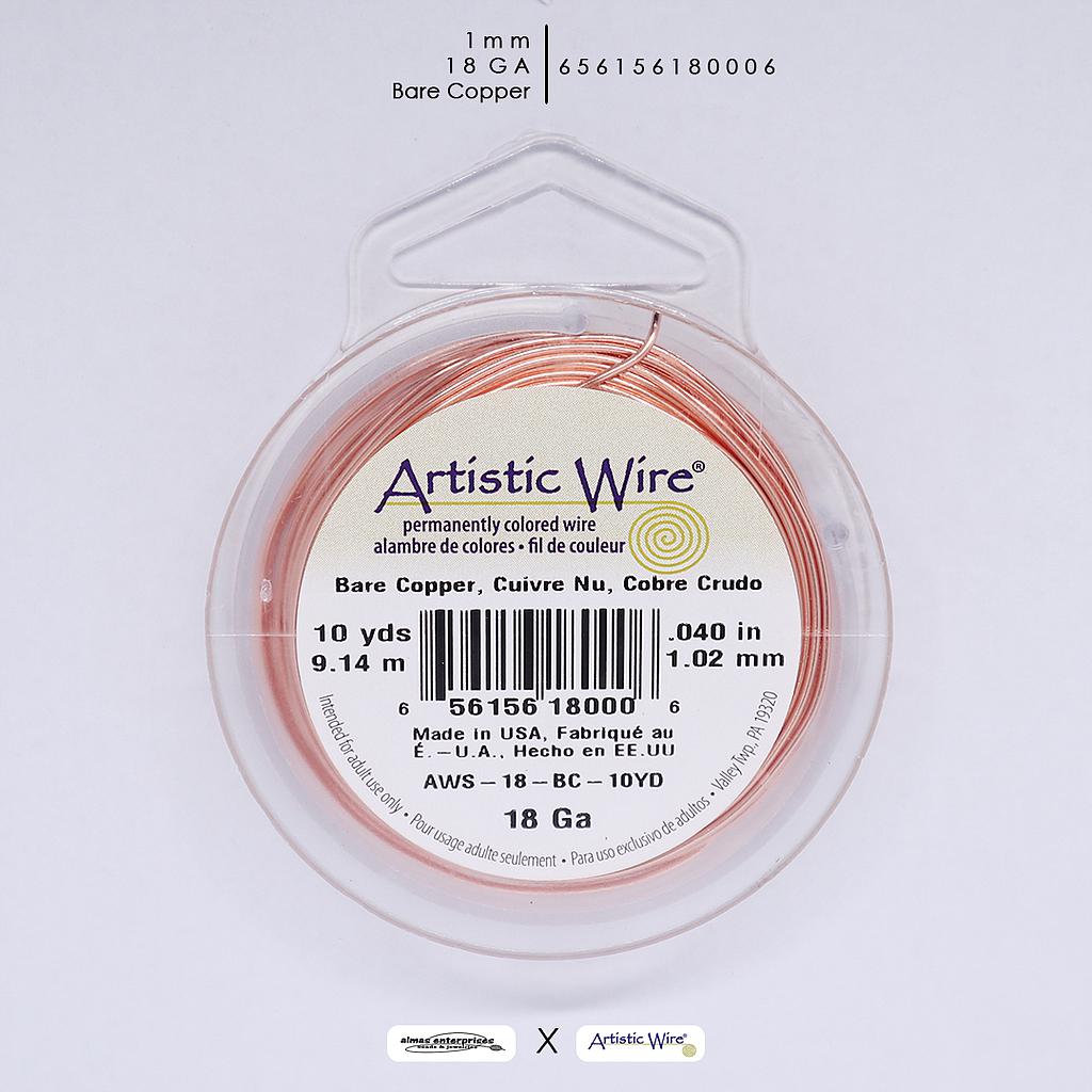 Artistic Wire BARE COPPER